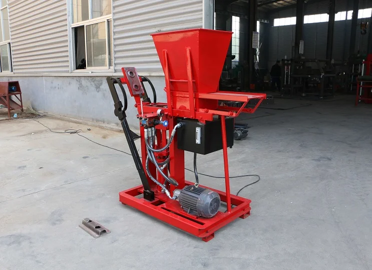 1-25 Electric Motor Clay Interlocking Block Making Machine - Image 4