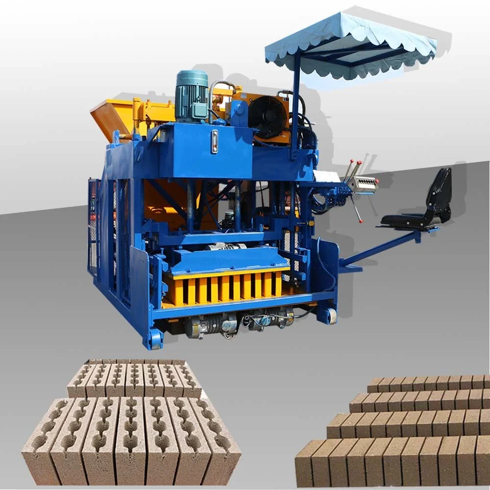 QTM10-15M Mobile Block Making Machine