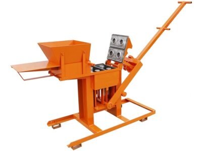 2-40 manual clay Interlocking block Machine