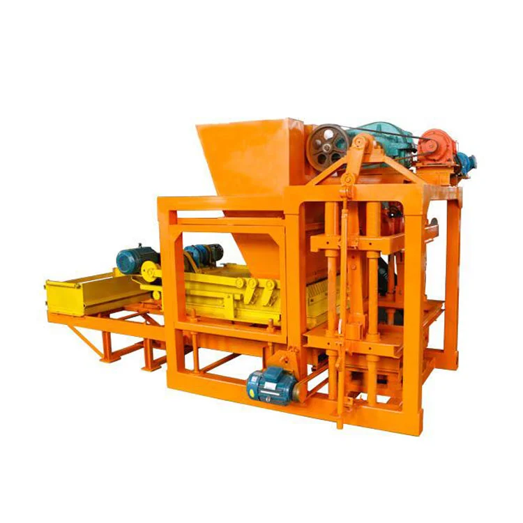 4-25A concrete cement hollow brick making machine