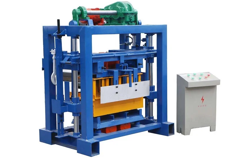 QT4-40 Semi-automatic Concrete Hollow Block Making Machine