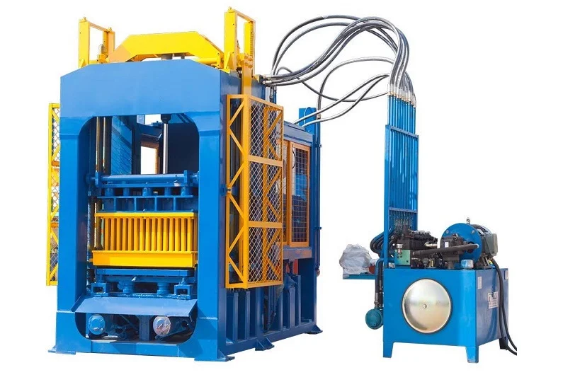 QT6-15 Automatic Cement Hollow Block Moulding Machine