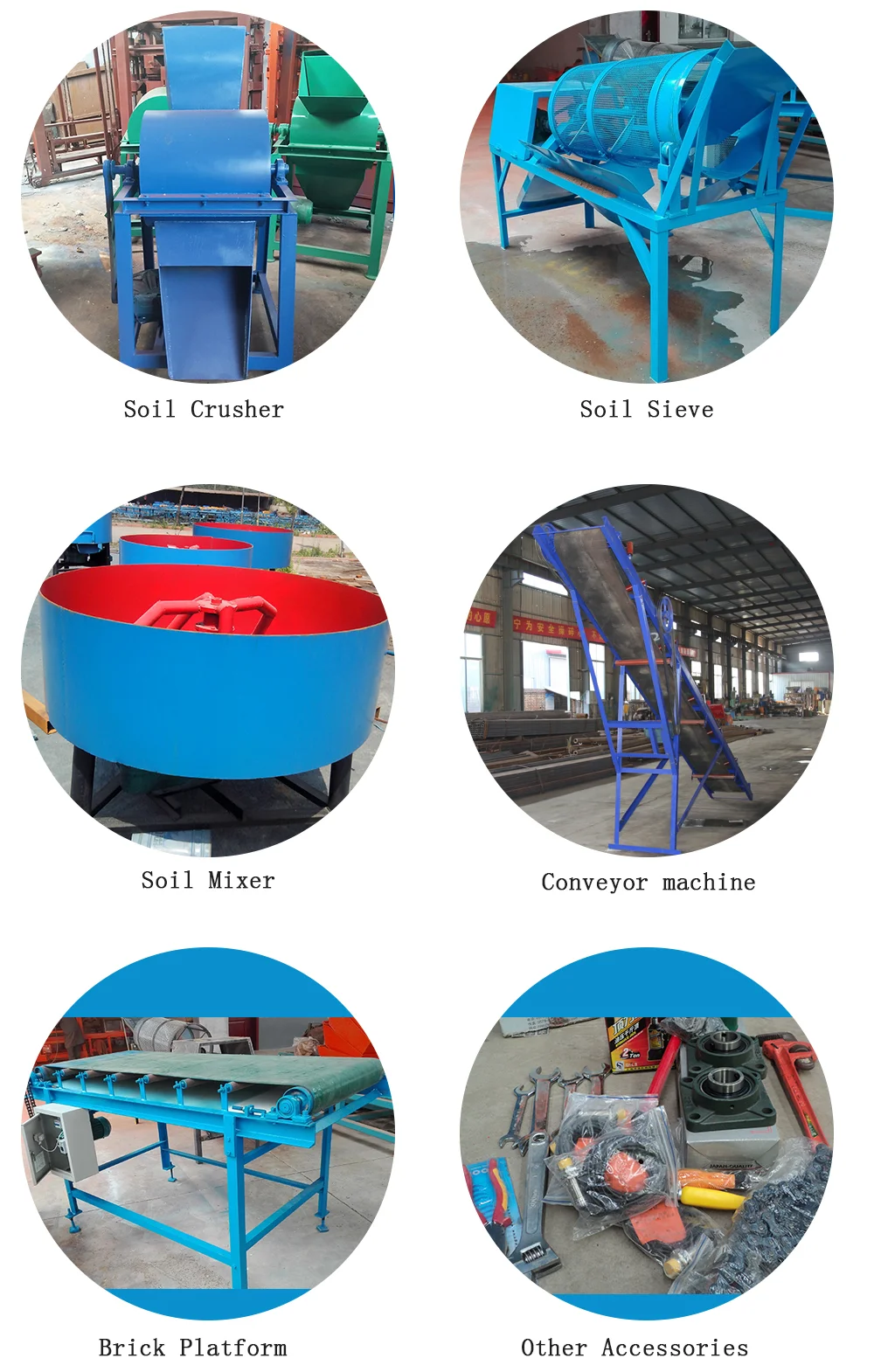 Fully-automatic Interlocking block Making Machine Accessories