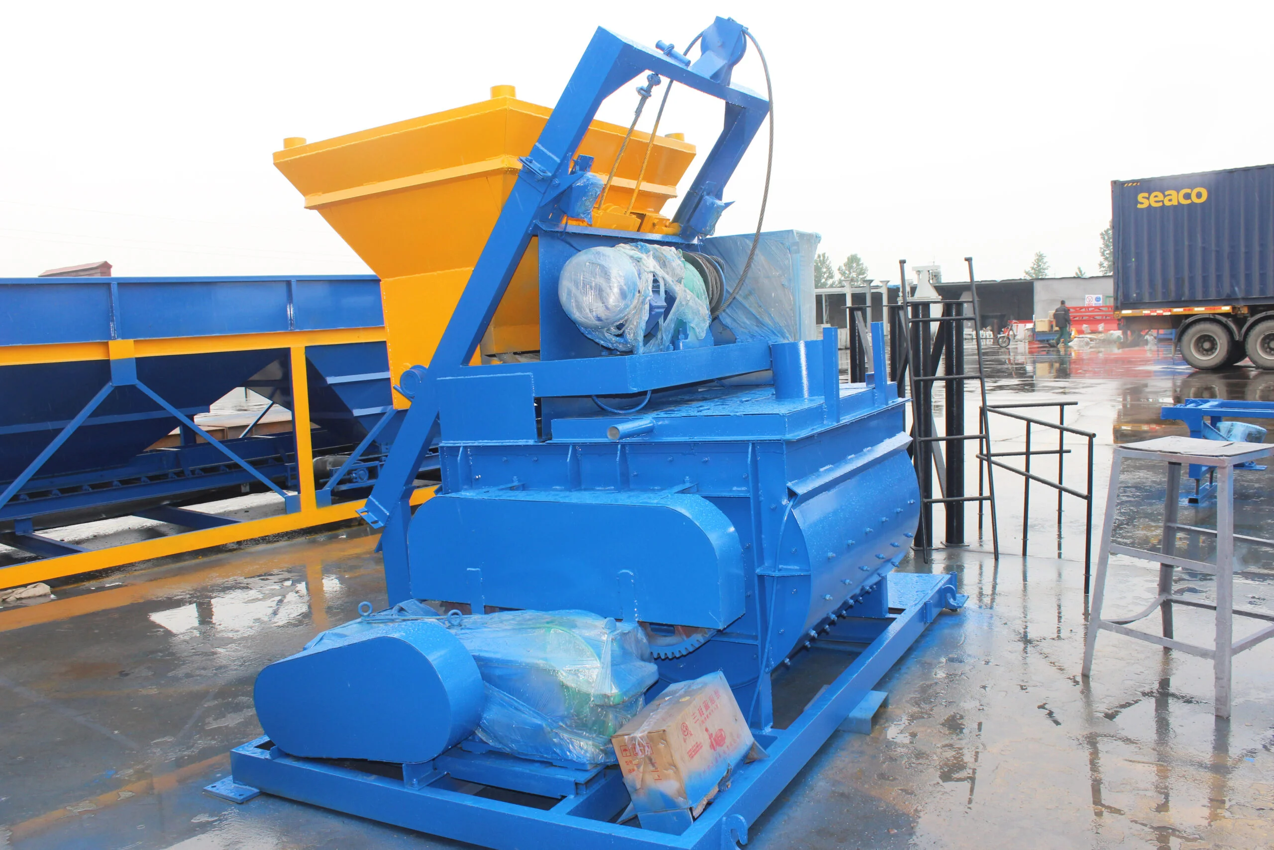 JS500 Concrete Brick Machine Mixer - Image 2