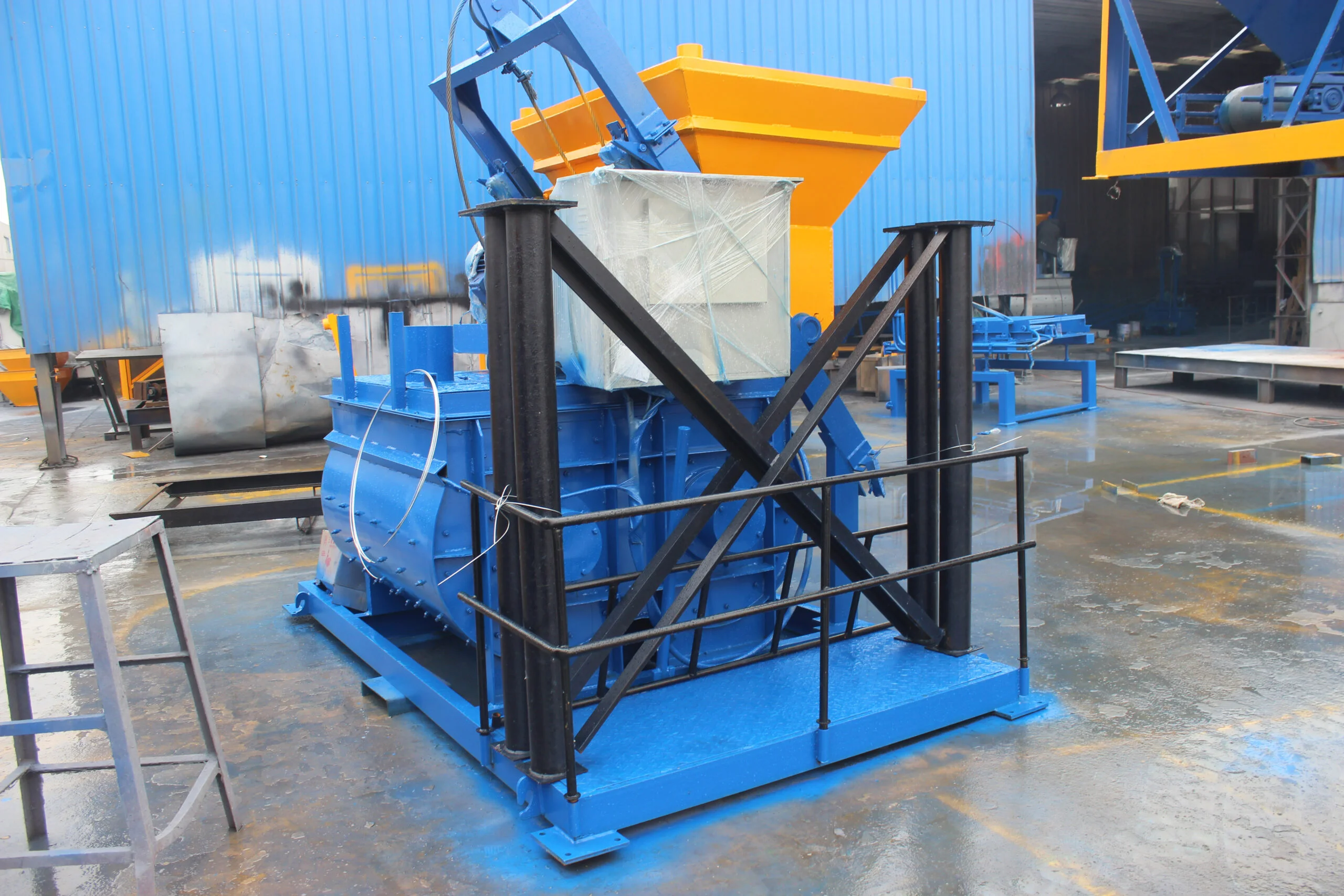 JS500 Concrete Brick Machine Mixer - Image 3