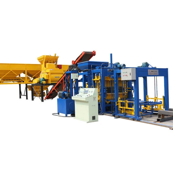 Fully-automatic hydraulic concrete cement hollow brick machine